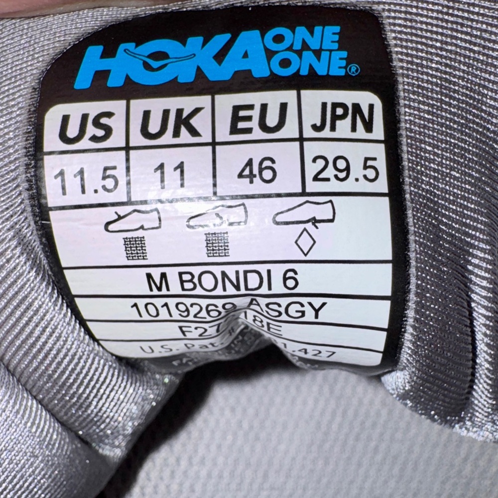 Mens Hoka Athletic Shoes Size 11.5 - Picture 7 of 7